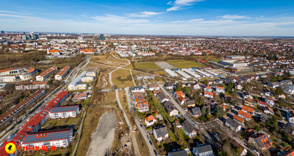 20.02.2023 - der Hachinger Bach und das Michaelibad in Neuperlach